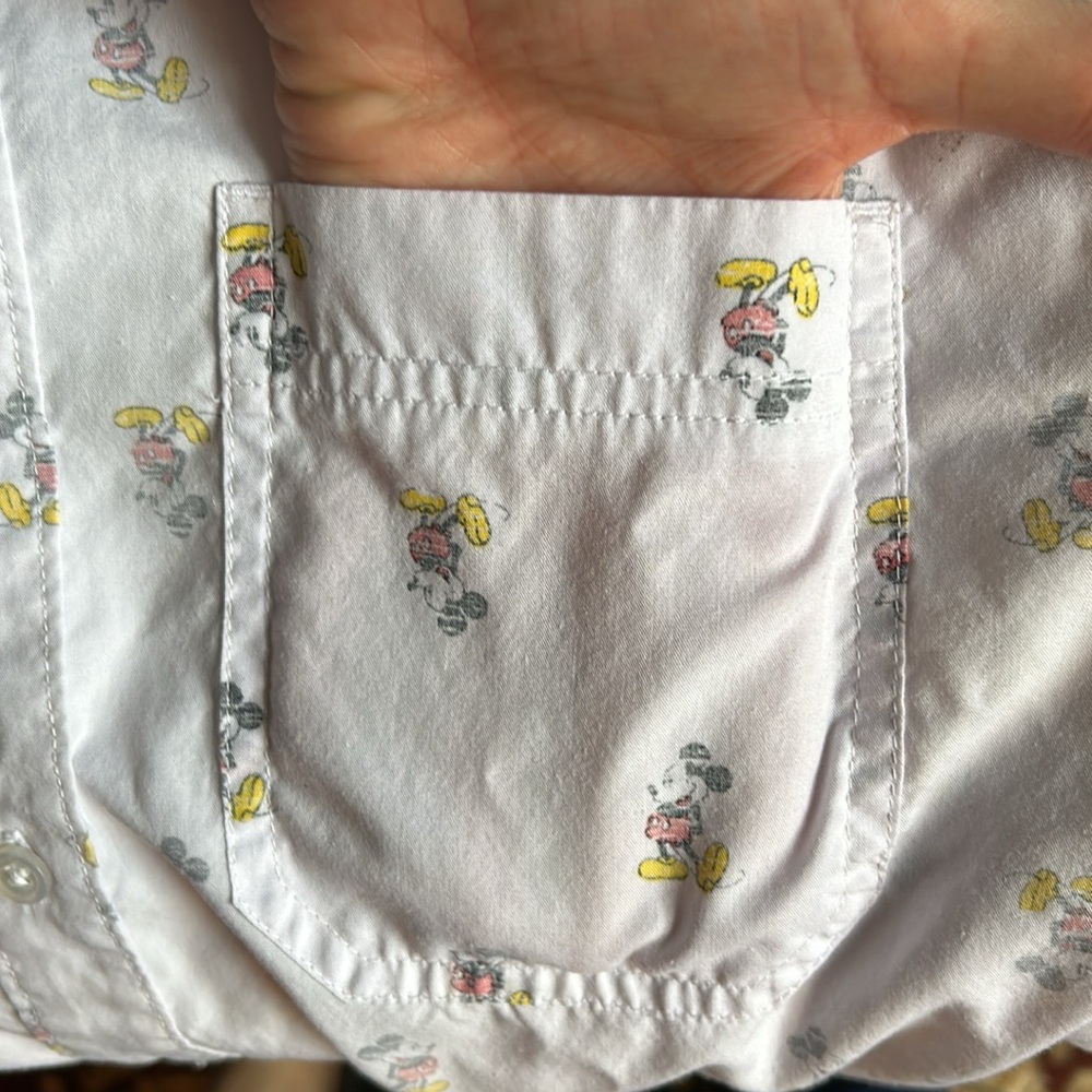 Mickey Mouse Button Down - image 7